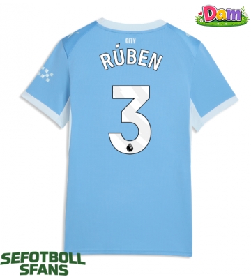 Manchester City Ruben Dias #3 Hemmatröja Kvinnor 2026-27 Kortärmad